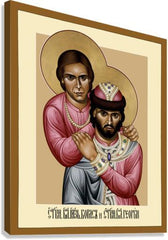 Canvas Print - Sts. Boris and George the Hungarian by R. Lentz