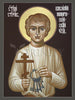 Acrylic Print - St. Basil of Mangazeya by Br. Robert Lentz, OFM - Trinity Stores