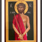 Wall Frame Espresso, Matted - Christ the Bridegroom by R. Lentz