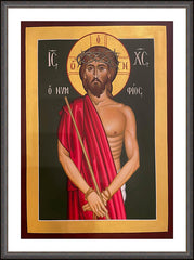 Wall Frame Espresso - Christ the Bridegroom by R. Lentz