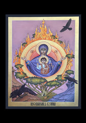Holy Card - Burning Bush by R. Lentz