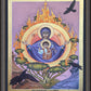 Wall Frame Espresso - Burning Bush by R. Lentz