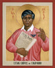 Acrylic Print - Cesar Chavez by Br. Robert Lentz, OFM - Trinity Stores