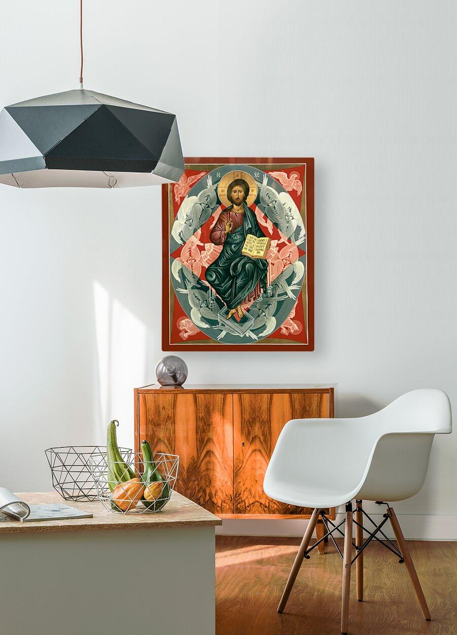 Acrylic Print - Christ Enthroned by Br. Robert Lentz, OFM - Trinity Stores