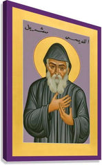 Canvas Print - St. Charbel Makhluf by R. Lentz