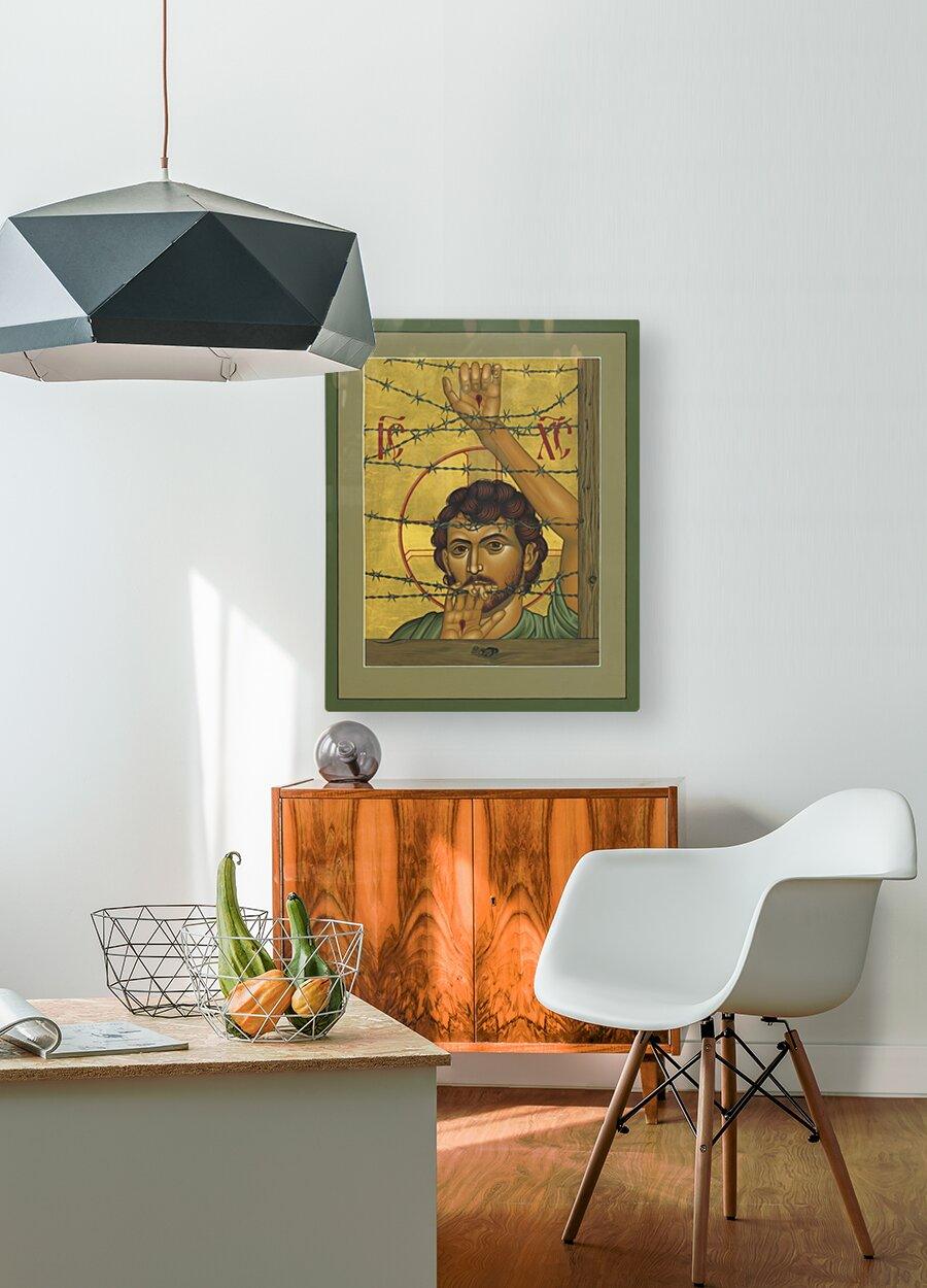 Metal Print - Christ of Maryknoll by Br. Robert Lentz, OFM - Trinity Stores