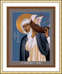 Wall Frame Gold - St. Catherine of Siena by R. Lentz