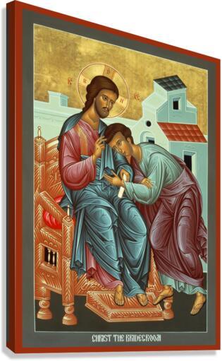 Canvas Print - Christ the Bridegroom by Br. Robert Lentz, OFM - Trinity Stores