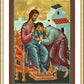 Wall Frame Gold, Matted - Christ the Bridegroom by Br. Robert Lentz, OFM - Trinity Stores