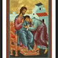 Wall Frame Black, Matted - Christ the Bridegroom by Br. Robert Lentz, OFM - Trinity Stores
