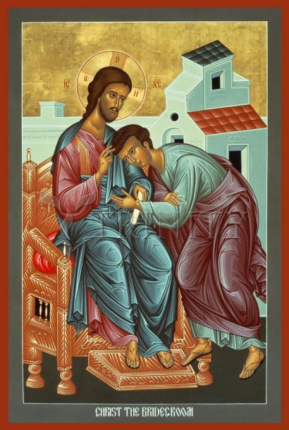 Canvas Print - Christ the Bridegroom by Br. Robert Lentz, OFM - Trinity Stores