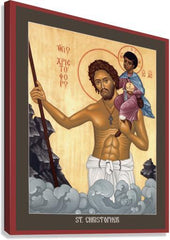 Canvas Print - St. Christopher by R. Lentz