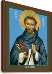 Canvas Print - St. Dominic Guzman by R. Lentz