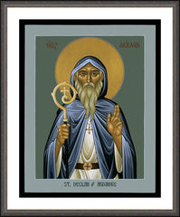 Wall Frame Espresso - St. Declan of Ardmore by R. Lentz