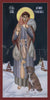 Acrylic Print - St. Domna of Tomsk by Br. Robert Lentz, OFM - Trinity Stores