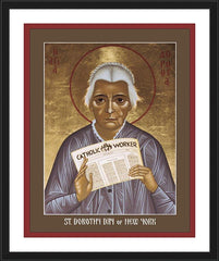 Wall Frame Black - Dorothy Day of New York by R. Lentz
