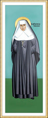Wall Frame Gold - St. Katharine Drexel by R. Lentz