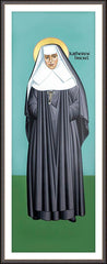 Wall Frame Espresso - St. Katharine Drexel by R. Lentz