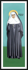 Wall Frame Black - St. Katharine Drexel by R. Lentz