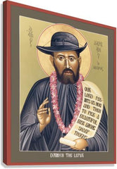Canvas Print - St. Damien the Leper by R. Lentz