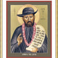 Wall Frame Gold, Matted - St. Damien the Leper by R. Lentz