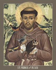 Acrylic Print - St. Francis of Assisi by R. Lentz