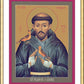 Wall Frame Gold, Matted - St. Francis of Assisi by Br. Robert Lentz, OFM - Trinity Stores