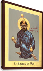 Canvas Print - St. Francis, Jongleur de Dieu by R. Lentz