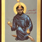 Canvas Print - St. Francis, Jongleur de Dieu by R. Lentz