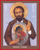 Metal Print - Frédéric Ozanam by Br. Robert Lentz, OFM - Trinity Stores