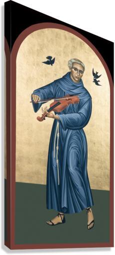 Canvas Print - St. Francis Solano by Br. Robert Lentz, OFM - Trinity Stores