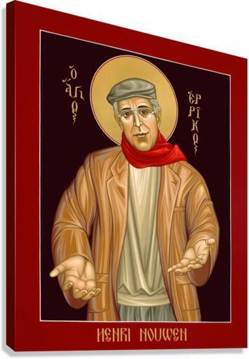 Canvas Print - Henri Nouwen by Br. Robert Lentz, OFM - Trinity Stores