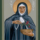 Canvas Print - St. Hildegard of Bingen by Br. Robert Lentz, OFM - Trinity Stores