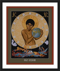 Wall Frame Black - Holy Wisdom by R. Lentz
