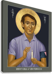 Canvas Print - Harvey Milk of San Francisco by R. Lentz