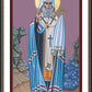 Wall Frame Espresso, Matted - St. Innocent of Alaska by Br. Robert Lentz, OFM - Trinity Stores