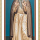 Wall Frame Gold, Matted - St. Isaac of Nineveh by R. Lentz