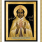 Wall Frame Gold, Matted - St. John of the Cross by Br. Robert Lentz, OFM - Trinity Stores