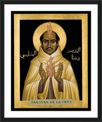 Wall Frame Black - St. John of the Cross by R. Lentz