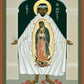 Wall Frame Black, Matted - St. Juan Diego and the Miracle of Guadalupe by Br. Robert Lentz, OFM - Trinity Stores