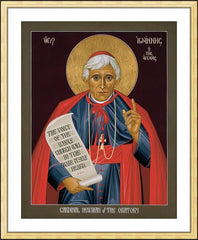 Wall Frame Gold - St. John Henry Newman by R. Lentz