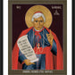 Wall Frame Black, Matted - St. John Henry Newman by Br. Robert Lentz, OFM - Trinity Stores