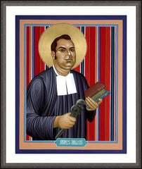Wall Frame Espresso - Bl. James A. Miller, FSC by R. Lentz