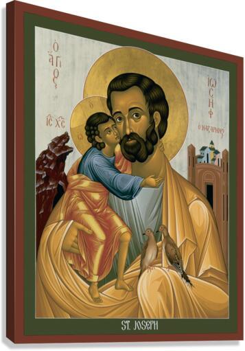 Canvas Print - St. Joseph of Nazareth by R. Lentz