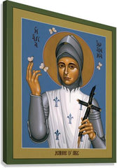 Canvas Print - St. Joan of Arc by R. Lentz