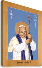 Canvas Print - St. John Paul II by R. Lentz