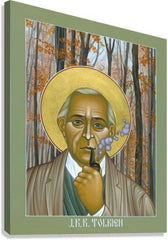 Canvas Print - J.R.R. Tolkien by R. Lentz