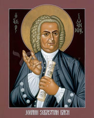 Acrylic Print - Johann Sebastian Bach by R. Lentz