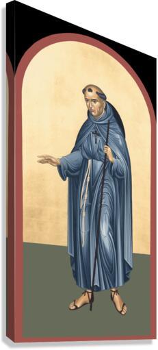 Canvas Print - St. Junipero Serra by Br. Robert Lentz, OFM - Trinity Stores