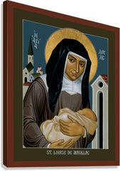 Canvas Print - St. Louise de Marillac by R. Lentz